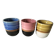 Ceramic cup trio
