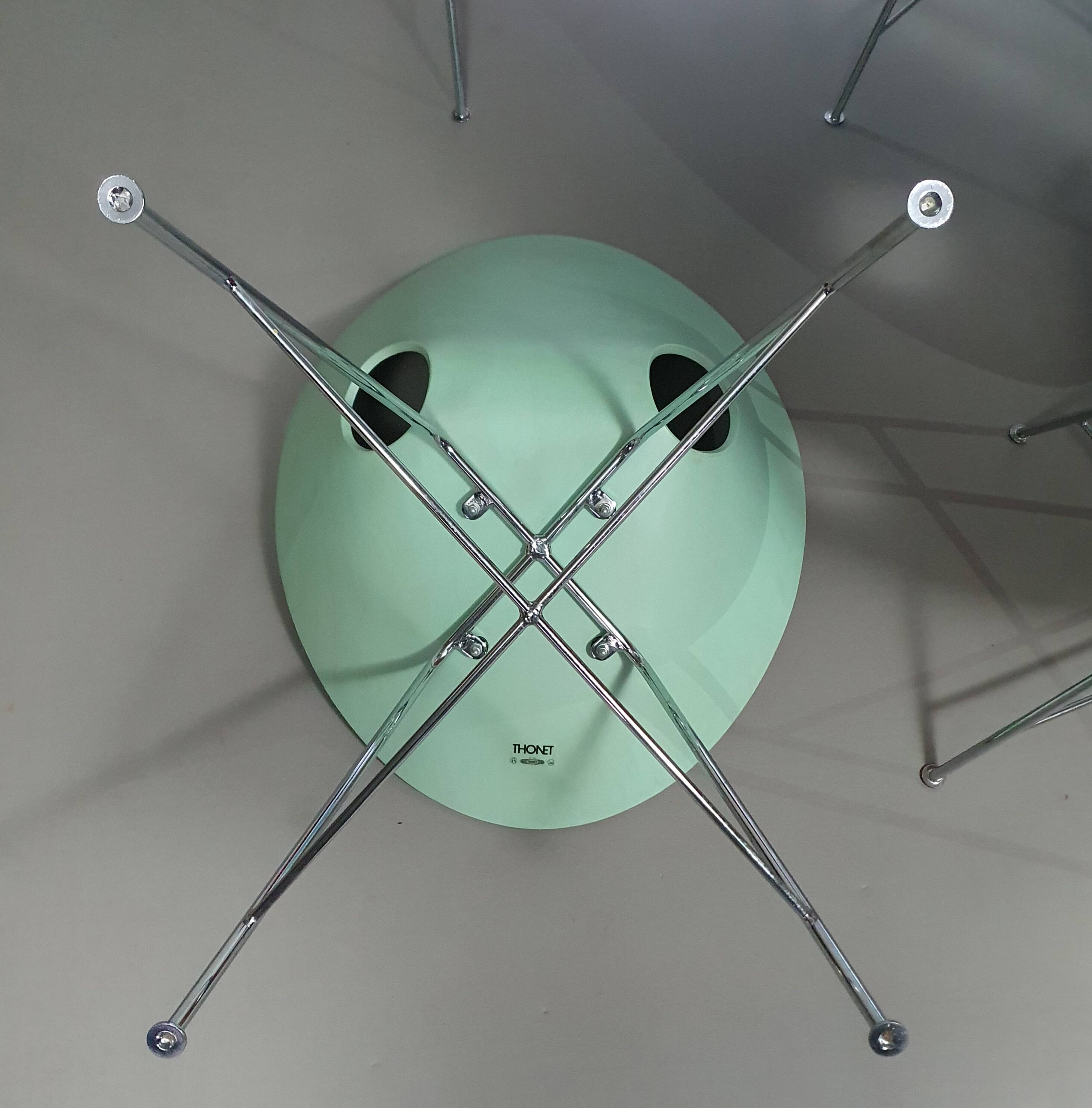 6 ST 664 Shell Chairs, Designed by Eddie Harlis