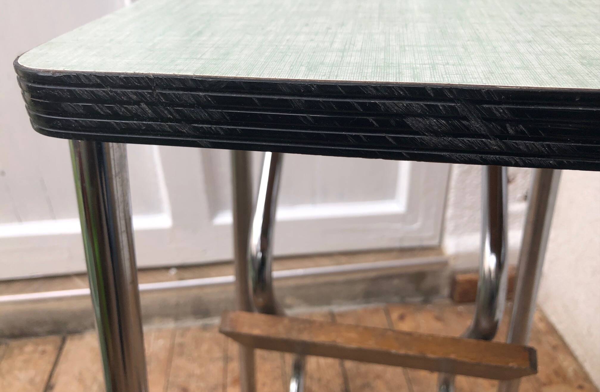 Vintage formica step stool