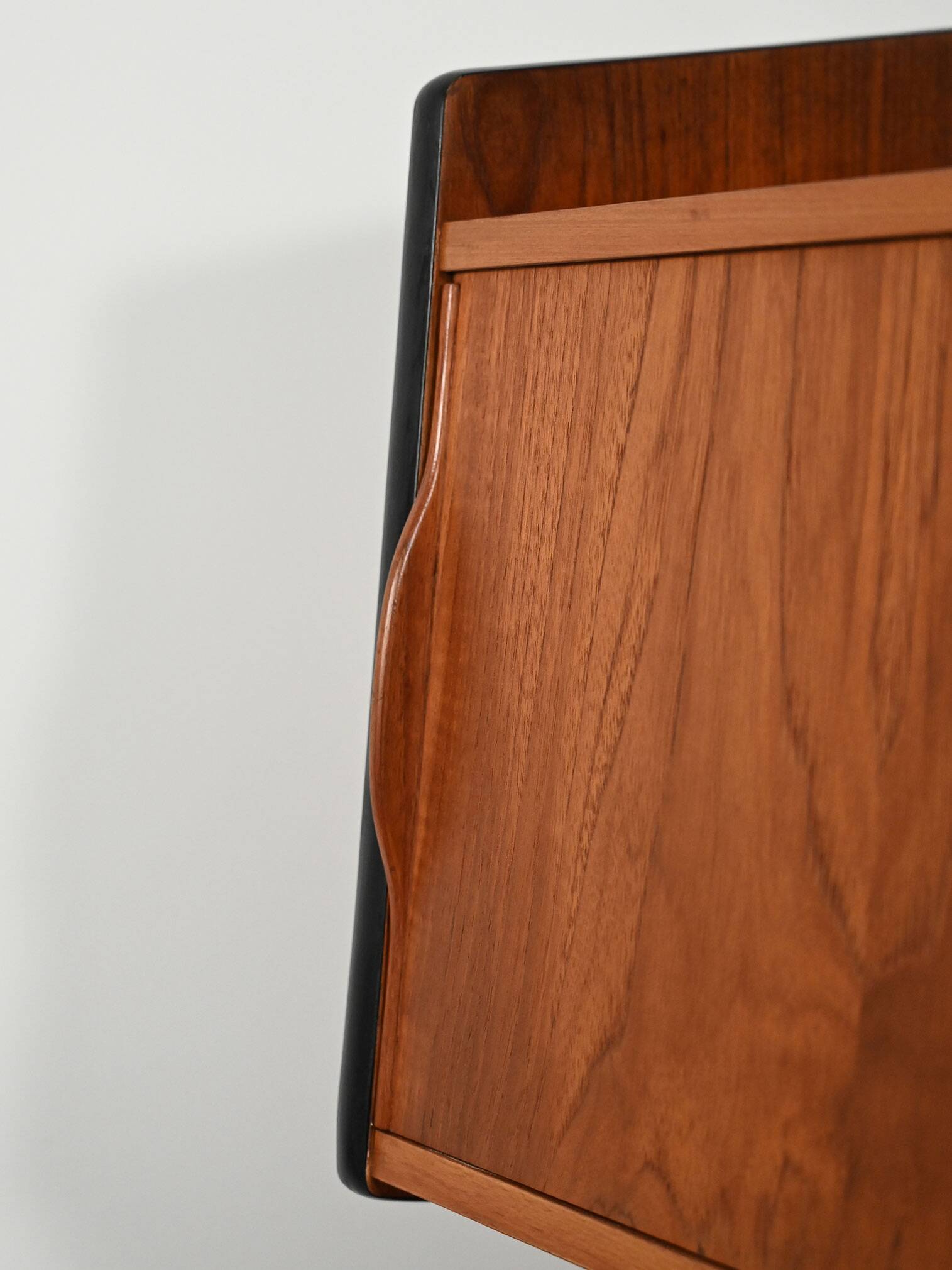 1950s teak sideboard with display cabinet