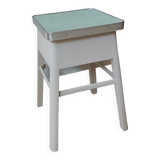 Tabouret coffre formica