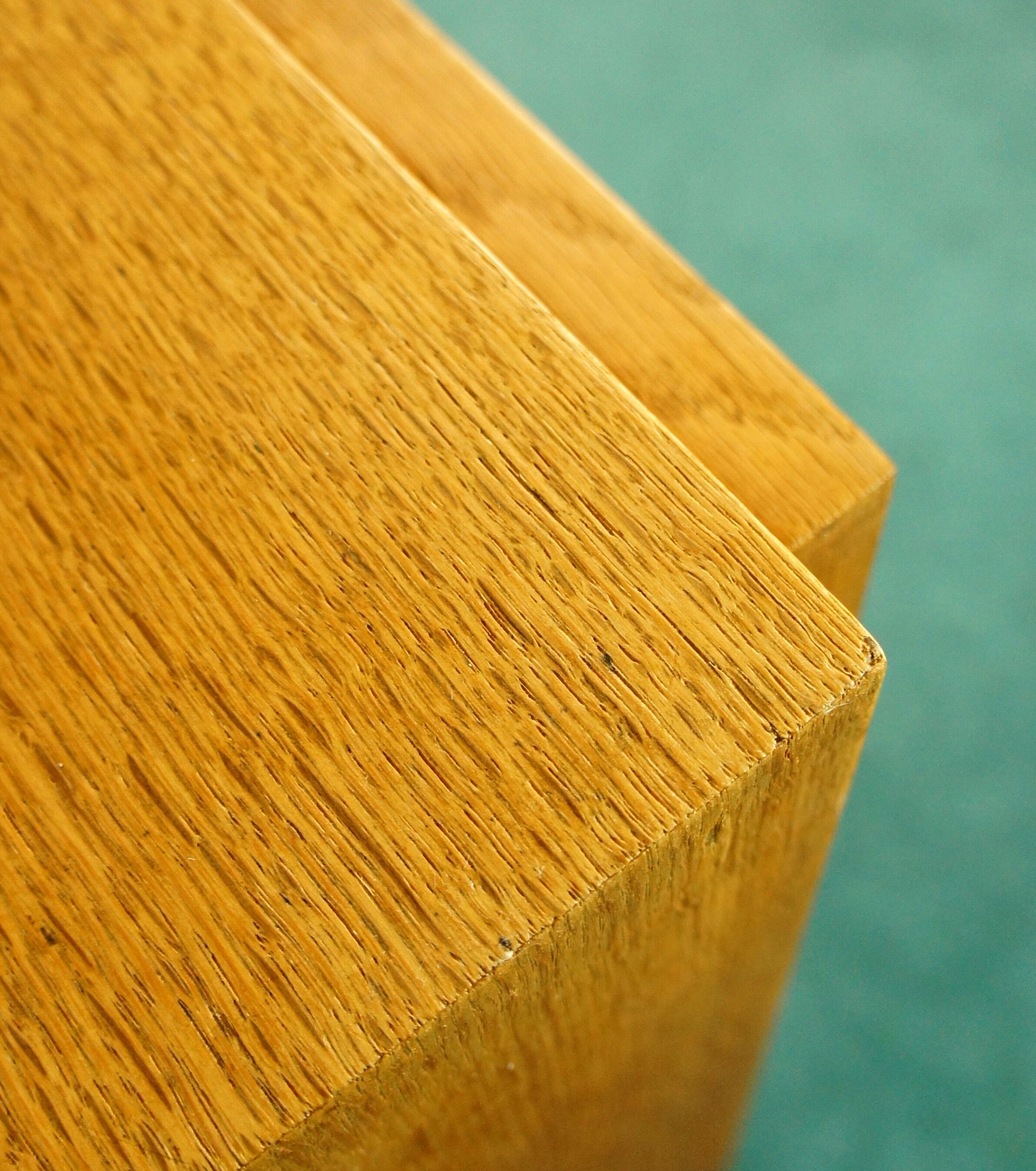 Golden oak compass stand & speaker cabinet 1960