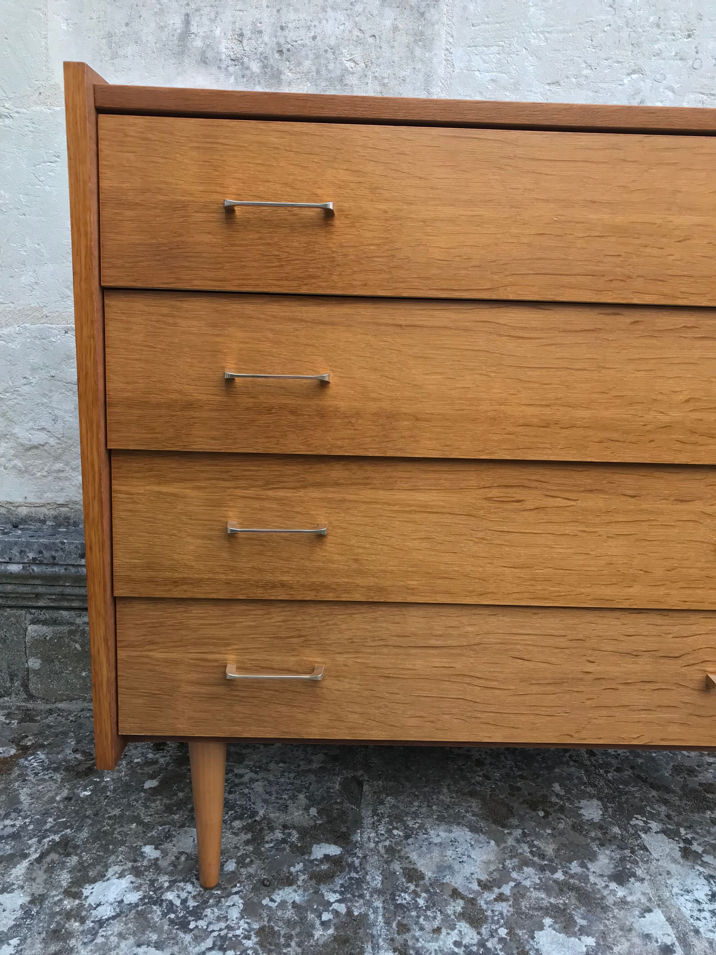 Commode year 60 light oak