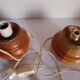 Paire de lampes de chevet vintage