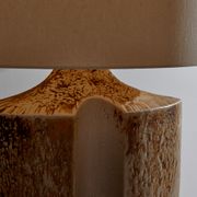 Ceramic table lamp by haico nietzsche for søholm stentøj