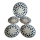 dish and 4 dessert plates K and G Lunéville
