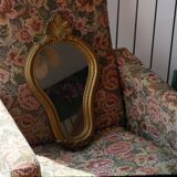 Baroque shell mirror