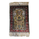 Hereke silk and gold thread carpet