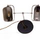 Lampe double, vintage, années 30, Bauhaus