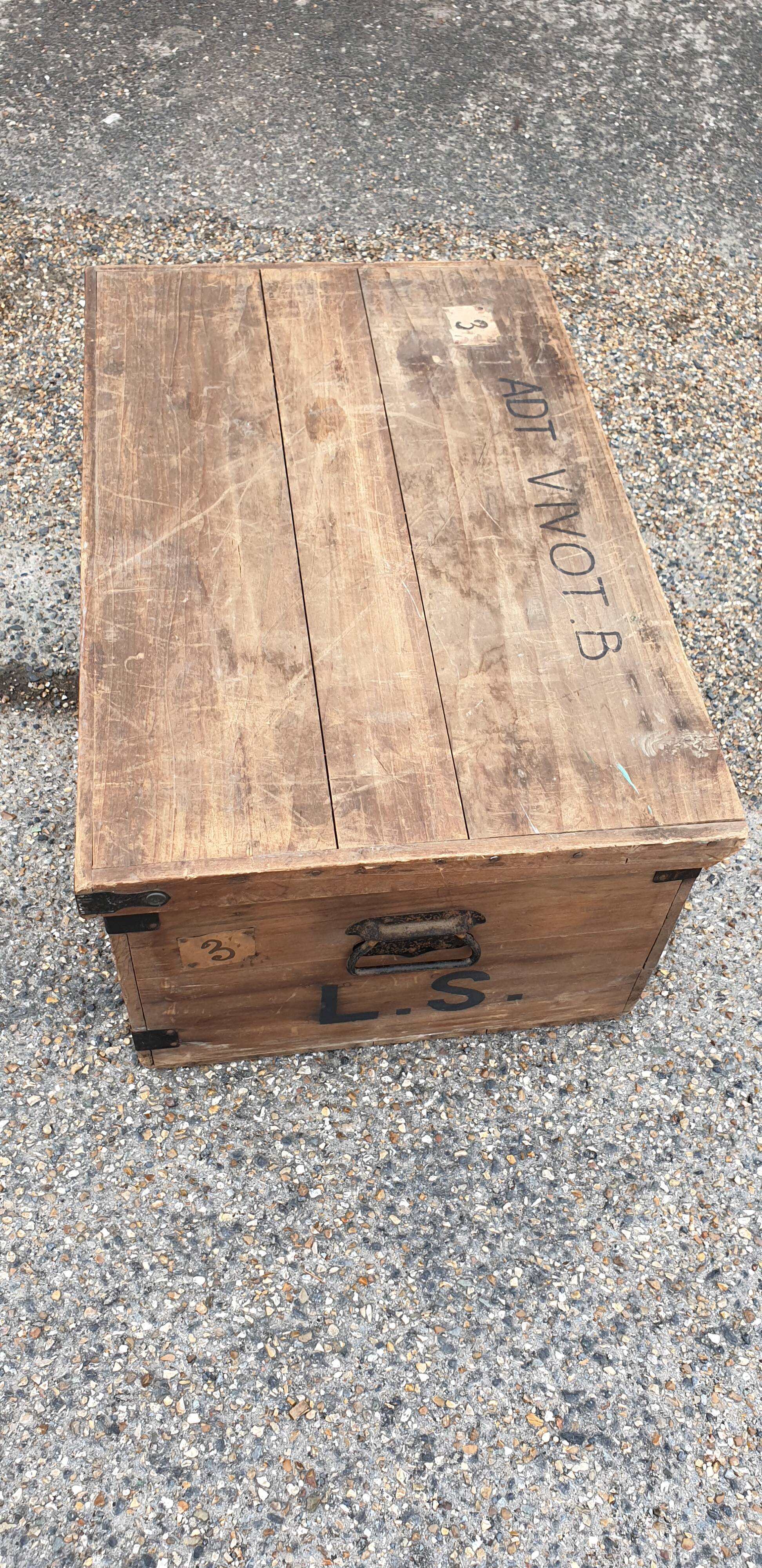 Wooden chest workshop