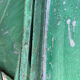 Bistro tables and folding chairs with a patina from the original 1930s.