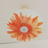 Mid-century glass pendant,1960's.