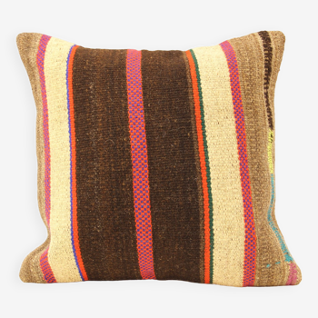 Turkish kilim pillow,50x50 cm