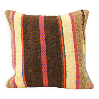 Oreiller kilim turc, 50x50 cm