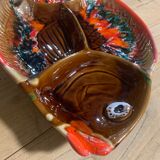 Plat vallauris poisson vintage