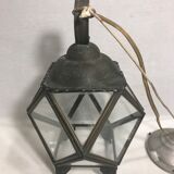 1970s lantern pendant lamp