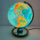 Vintage terrestrial globe 1960 Glass JRO Verlag - 36 cm