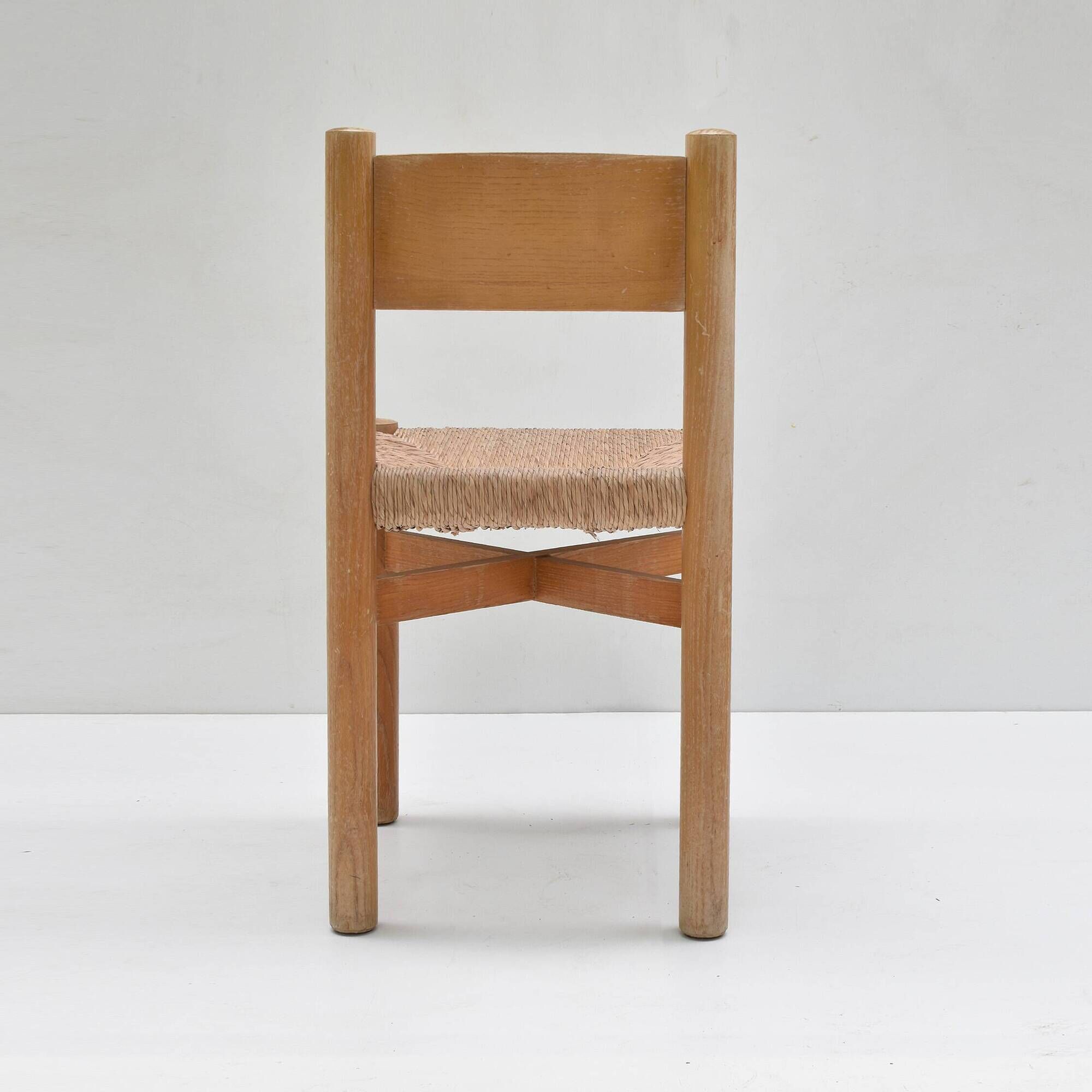 Charlotte Perriand Meribel Chaise edition Sentou 1960s
