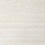 Table basse en travertin (Roche Bobois)