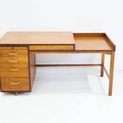 Danish desk made of teak and oak.