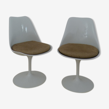 2 chaises Tulip par Eero Saarinen pour Knoll International