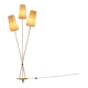1960s design three-armed floor lamp