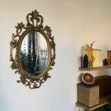 Old baroque mirror 52x83cm