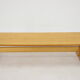 1970s Beech Bench/Planter Stand Czechoslovakia