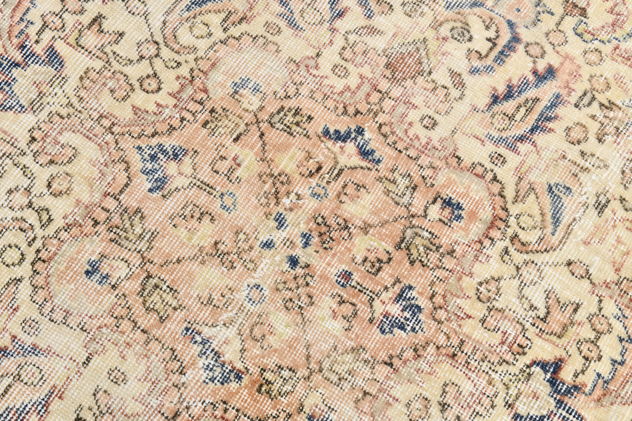 Handmade antique classic rug 361x260cm