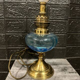 Electrified kerosene lamp