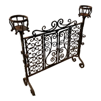 Wrought iron firewall