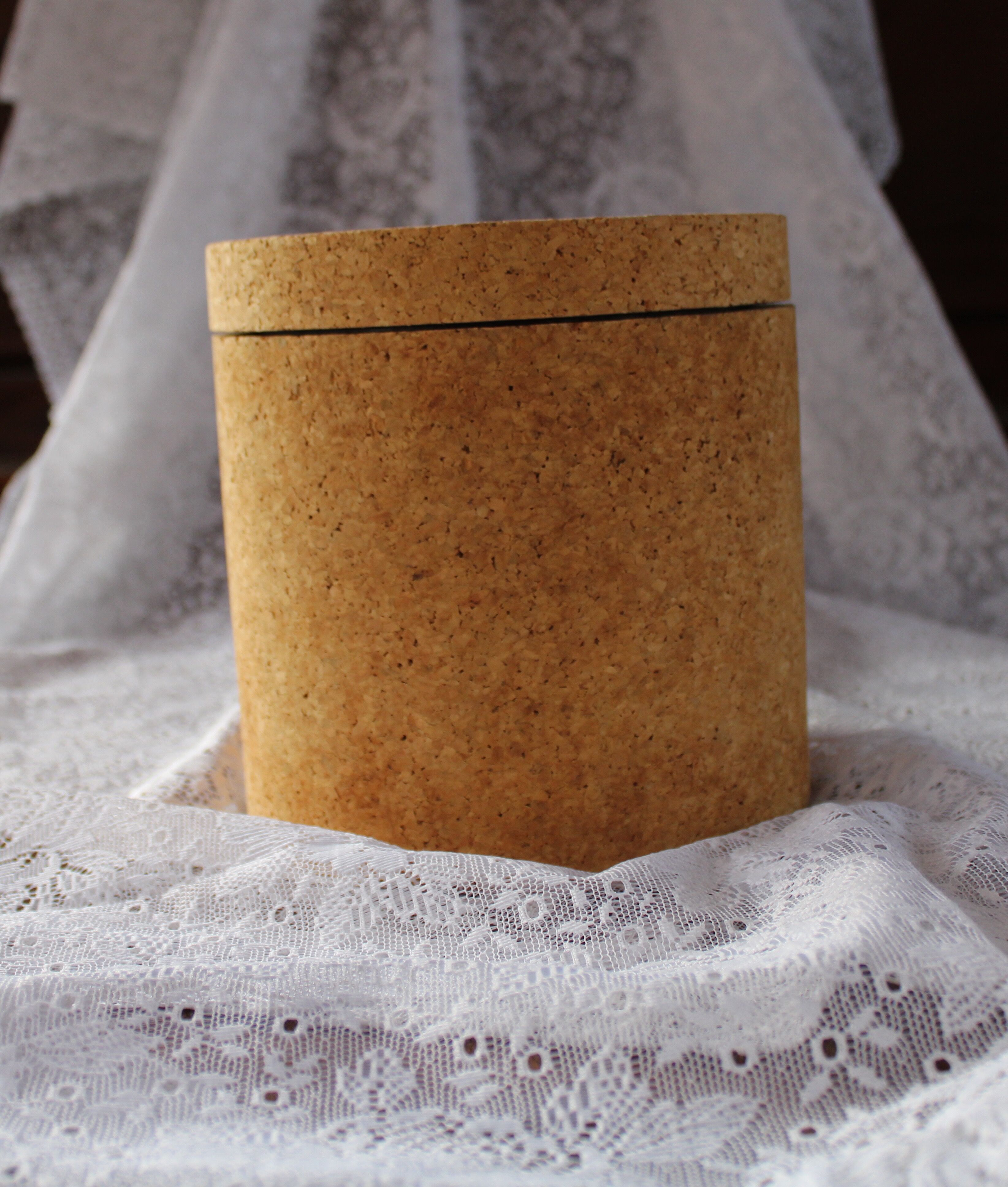 Cork vintage ice bucket