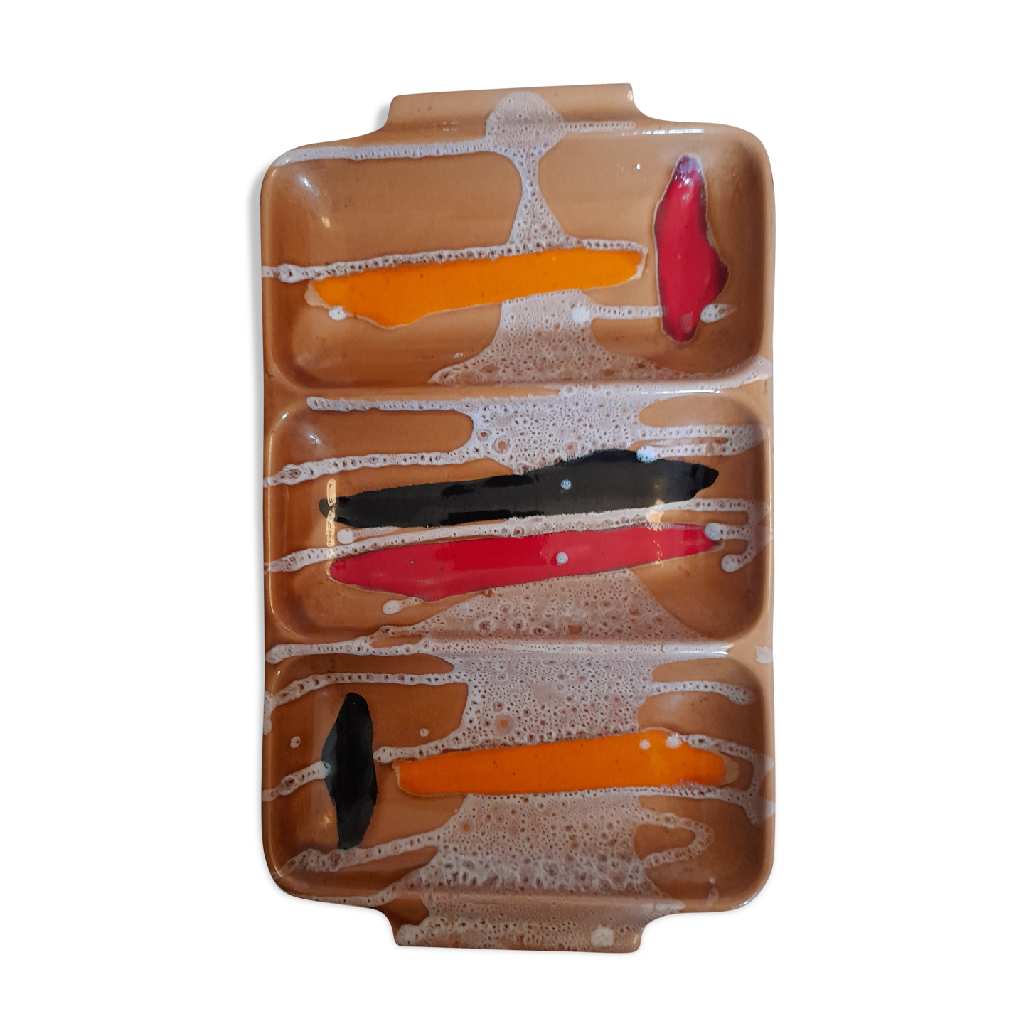 Vintage ceramic appetizer dish