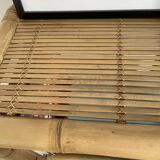Vintage light bamboo shelf