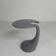 Vintage table design, side table with organic shapes, 90s.