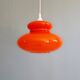 Suspension Space Age in opaline orange, 1960s-70s