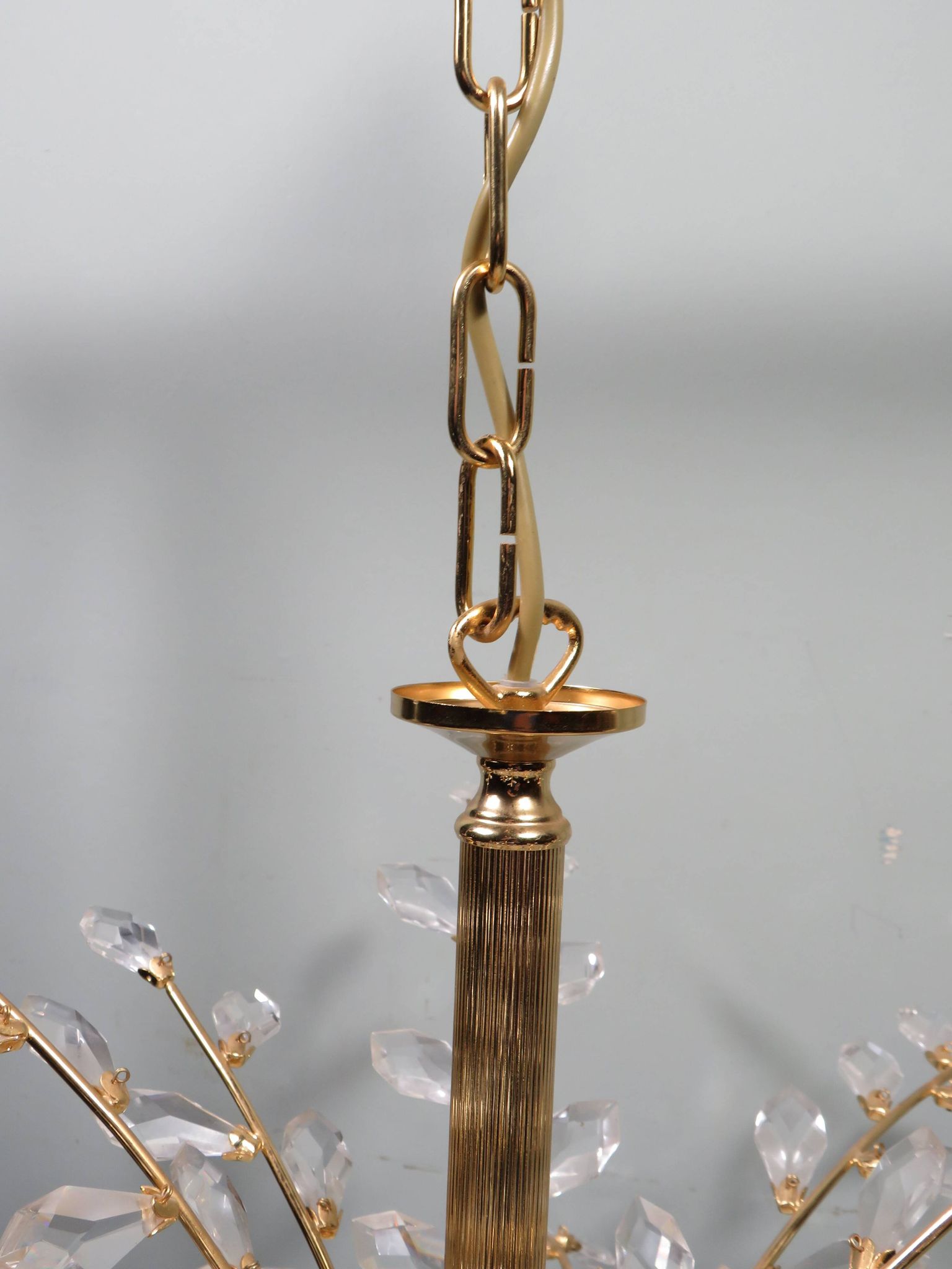 Hollywood Regency style vintage chandelier