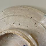 Cobalt blue Moroccan plate