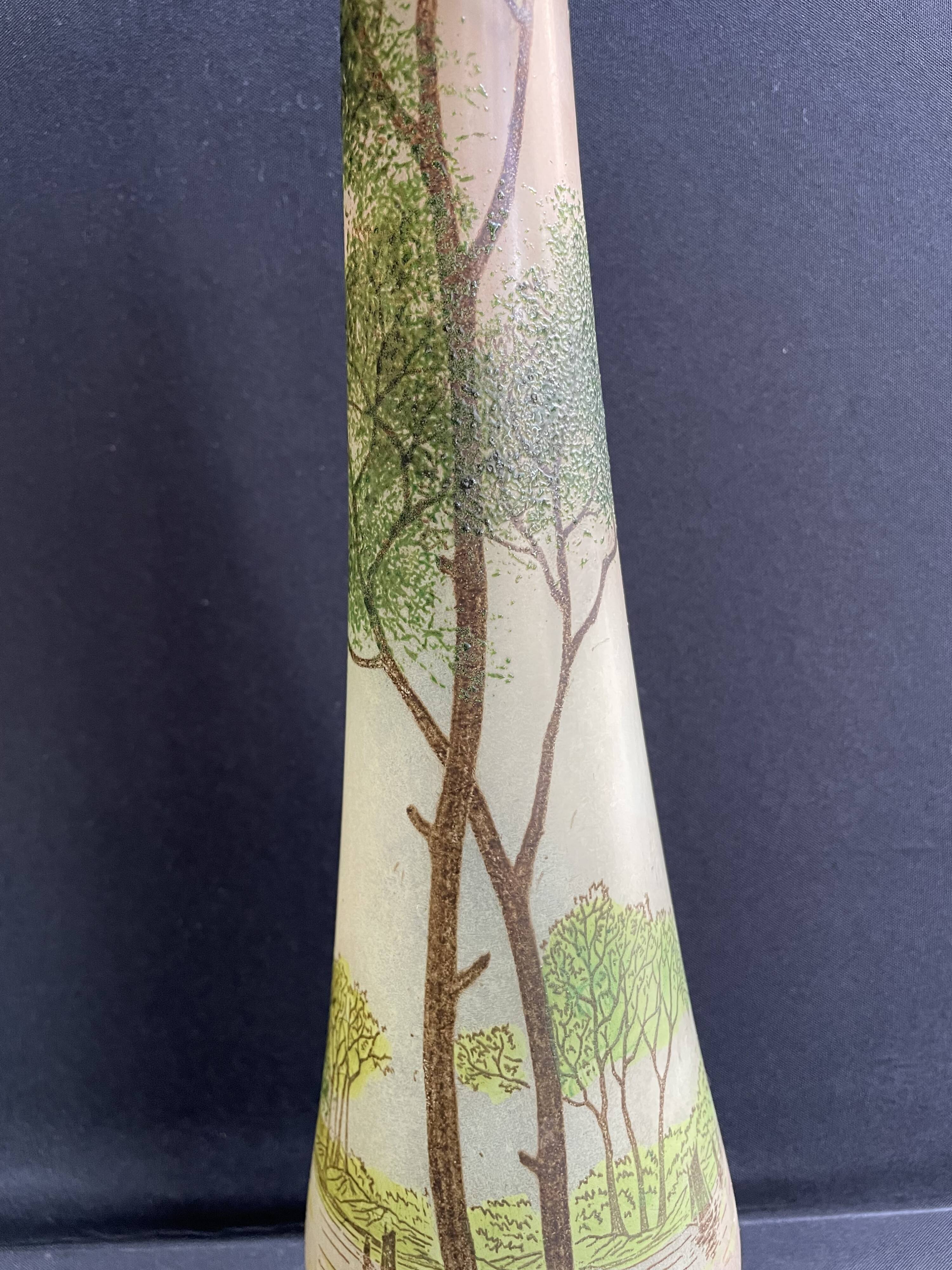 Vase - François Théodore Legras (1839-1916)