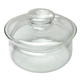 Glass candy box ⌀17