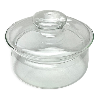 Glass candy box ⌀17