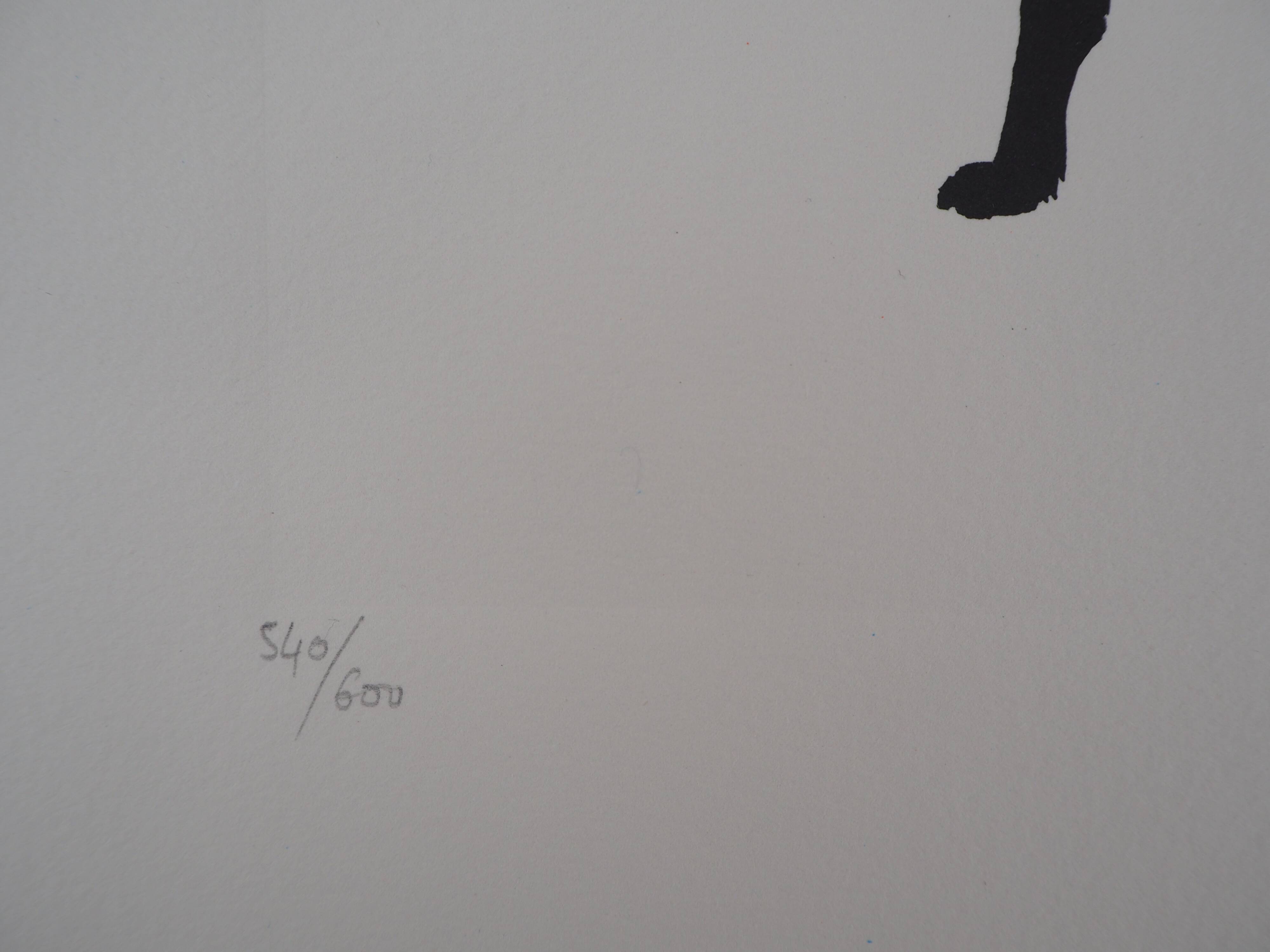 Sonia Delaunay: Carnival - Signed lithograph