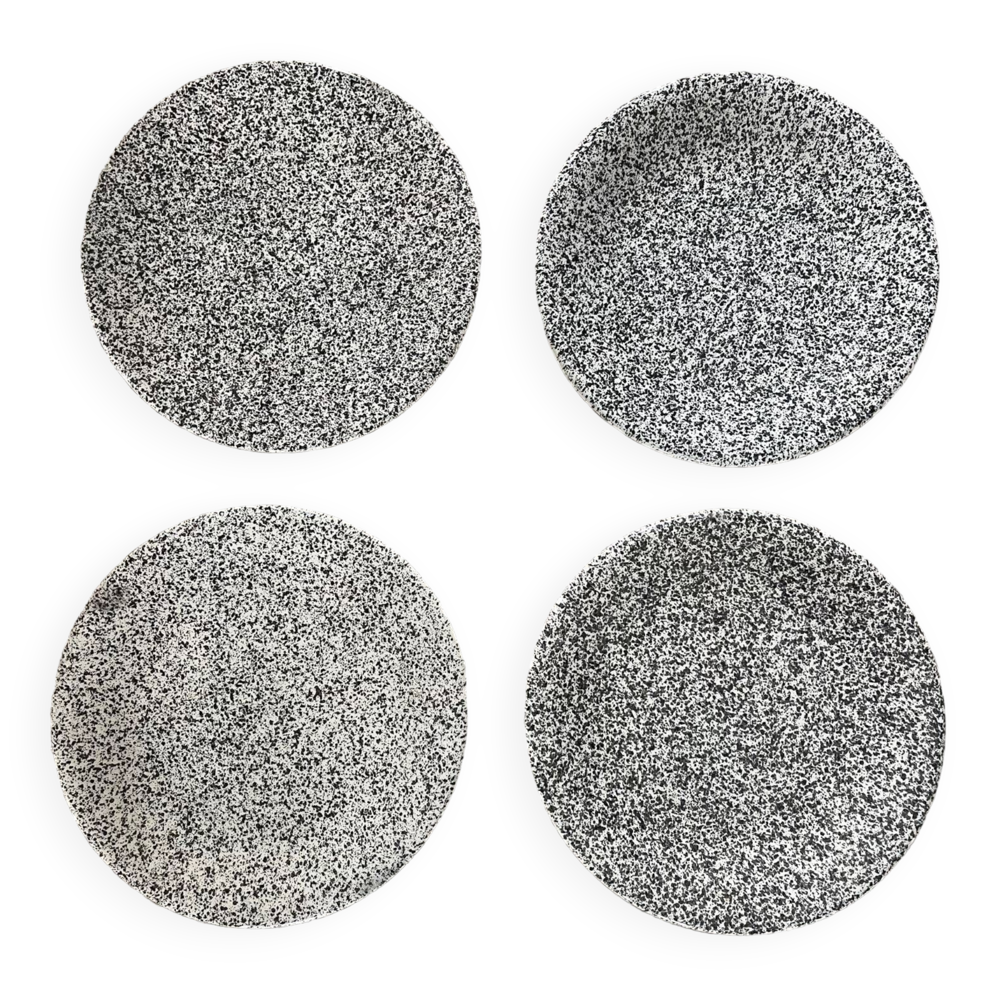 4 Castelforte dessert plates.