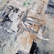 Abstract painting table