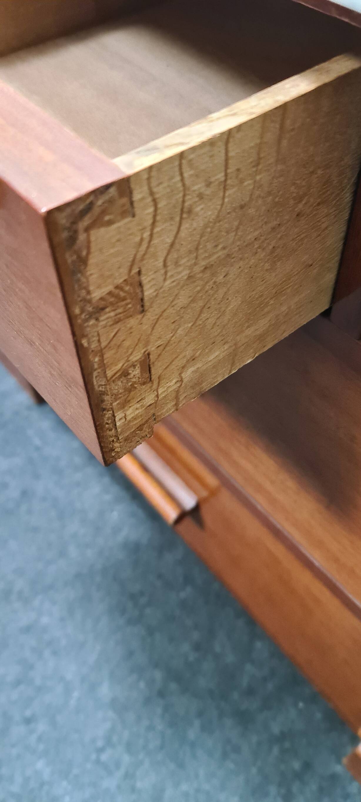 Vintage sink cabinet