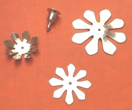 Brass flower candle holder