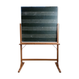 Tableau d’école pivotant sur pied