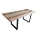 Wood metal table