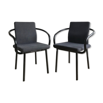 Paire de fauteuils Mandarin, Ettore Sottsass, édition Knoll 1987