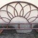 Headboard - in rattan from the 70s